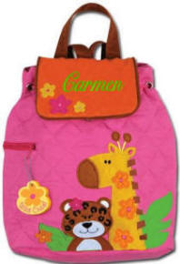 Girl Zoo Quilted Backpack
