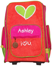 Rolling Backpack- Love