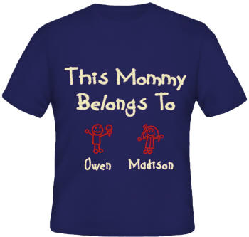 Belongs To Embroidered Family Shirt