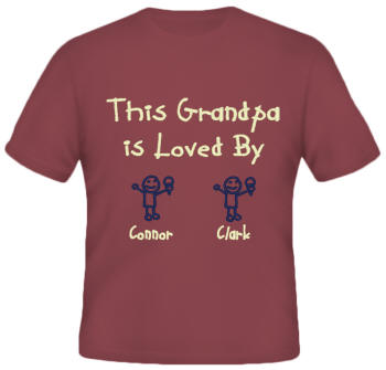 Is Loved By Embroidered Family Shirt