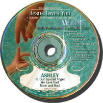 Jesus Loves You Kids Personalized Music CD