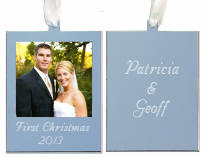 Photo Frame Christmas Ornament