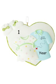 Love Grows Pregnancy Ornament