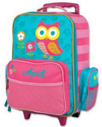 Rolling Luggage Owl