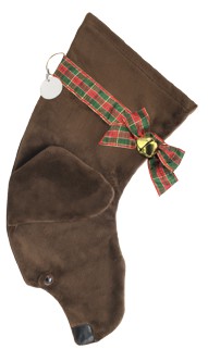 Hearth Hounds Personalized Chocolate Lab Christmas Stocking