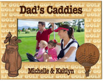 Personalized Hardwood Dad's or Grandpa's Caddies Fr