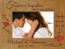 Personalized Forever Together Engraved Frame