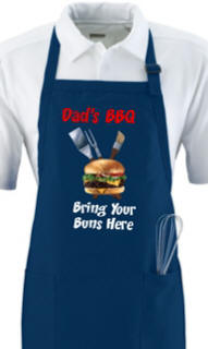 Personalized Bring Your Buns here BBQ Apron