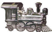 Silver Colored Train Bank