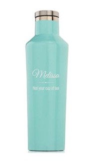 Personalized 16oz. Gloss Turquoise Canteen