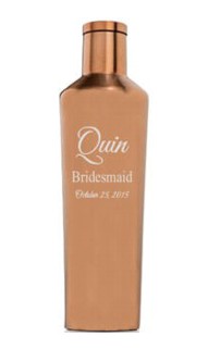 Personalized 25oz. Brushed Copper Canteen