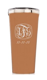 Personalized 16oz. Brushed Copper Tumbler