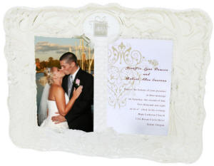 Cherished Moment Invitation & Photo Frame