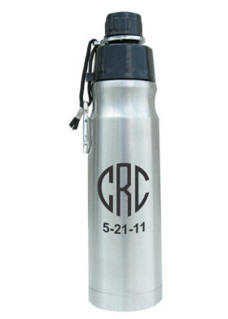 Personalized Stainless Steel Water Bottle