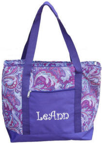 Personalized Purple Envy Insulated Cooler Bag