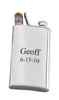 4 oz. Cigar Holder Flask