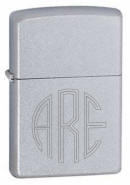 Satin Chrome Zippo Lighter