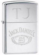 Jack Daniel's Logo Polish Chrome Zippo Lighter