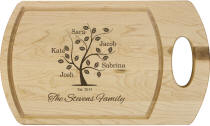 Personalized Family Tree Cutting Board