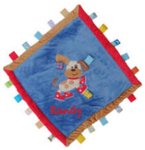 Personalized Taggies Buddy Dog Cozy Blanket