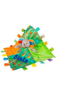 Taggies Little Leaf Elephant Character Blanket