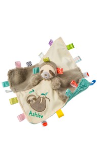 Personalized Taggies Molasses Sloth Character Blanket