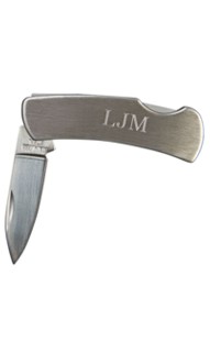 Personalized Locking Pocket Knife