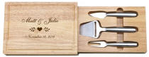 Personalized Rectangular Wood Cheese Board