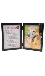 Personalized Rescued 5x7  Pet Frame