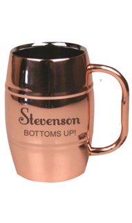 Shiny Copper Beer Barrel