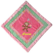 Maddie Monkey Cozy Blanket