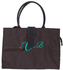 Personalized Chocolate Tote