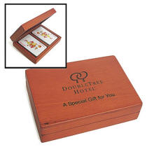 Engraved Card Playing Box