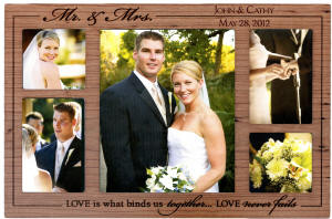 Mr & Mrs Collage Photo Frame